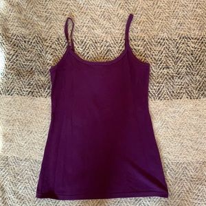 Purple tank top